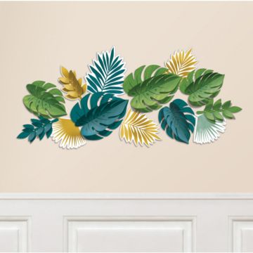 Monstera & Palm Decoration 13x