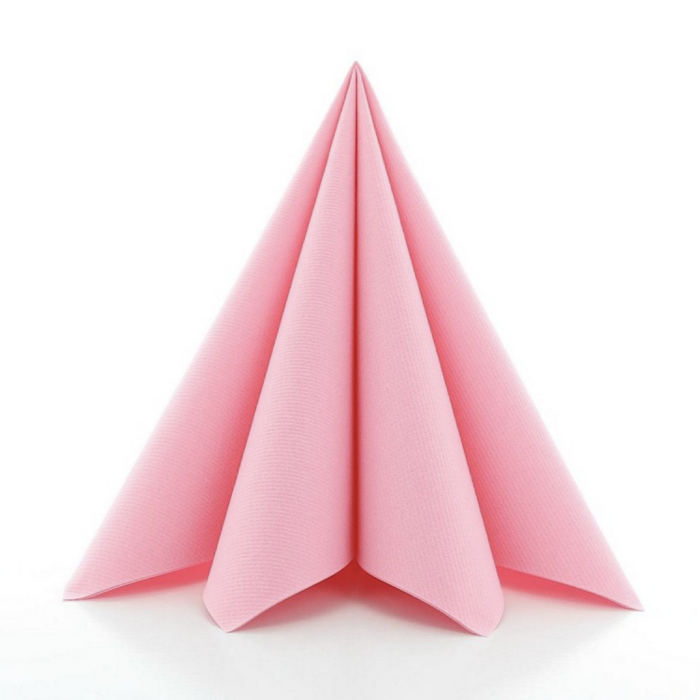 Luxury napkins pink 12x - 40x40 cm
