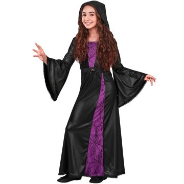 Girls' Witch Dress with Hood