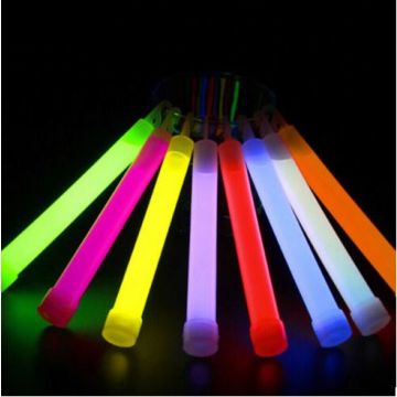 Jumbo glow stick set 6x - 1.5x15 cm