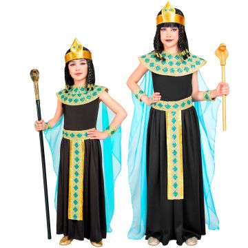 Cleopatra Costume in Black for Girls
