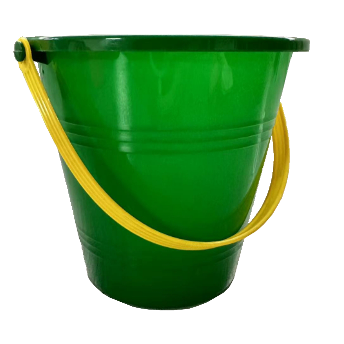 Full moon party decoration bucket green - 1l