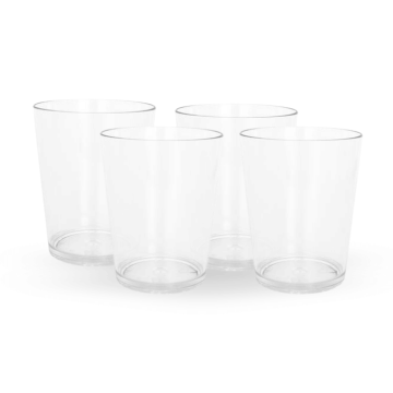3 cl plastic shot glasses 20x clear reusable