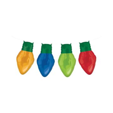 Christmas fairy light foil balloon 