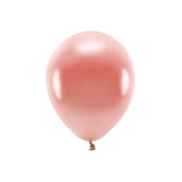 Metallic Rose Gold Balloons 10x - 30 cm