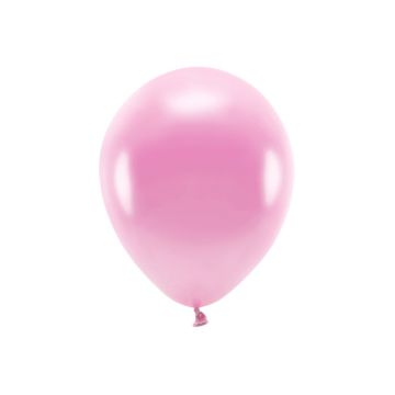 Metallic Pink Balloons 10x - 30 cm